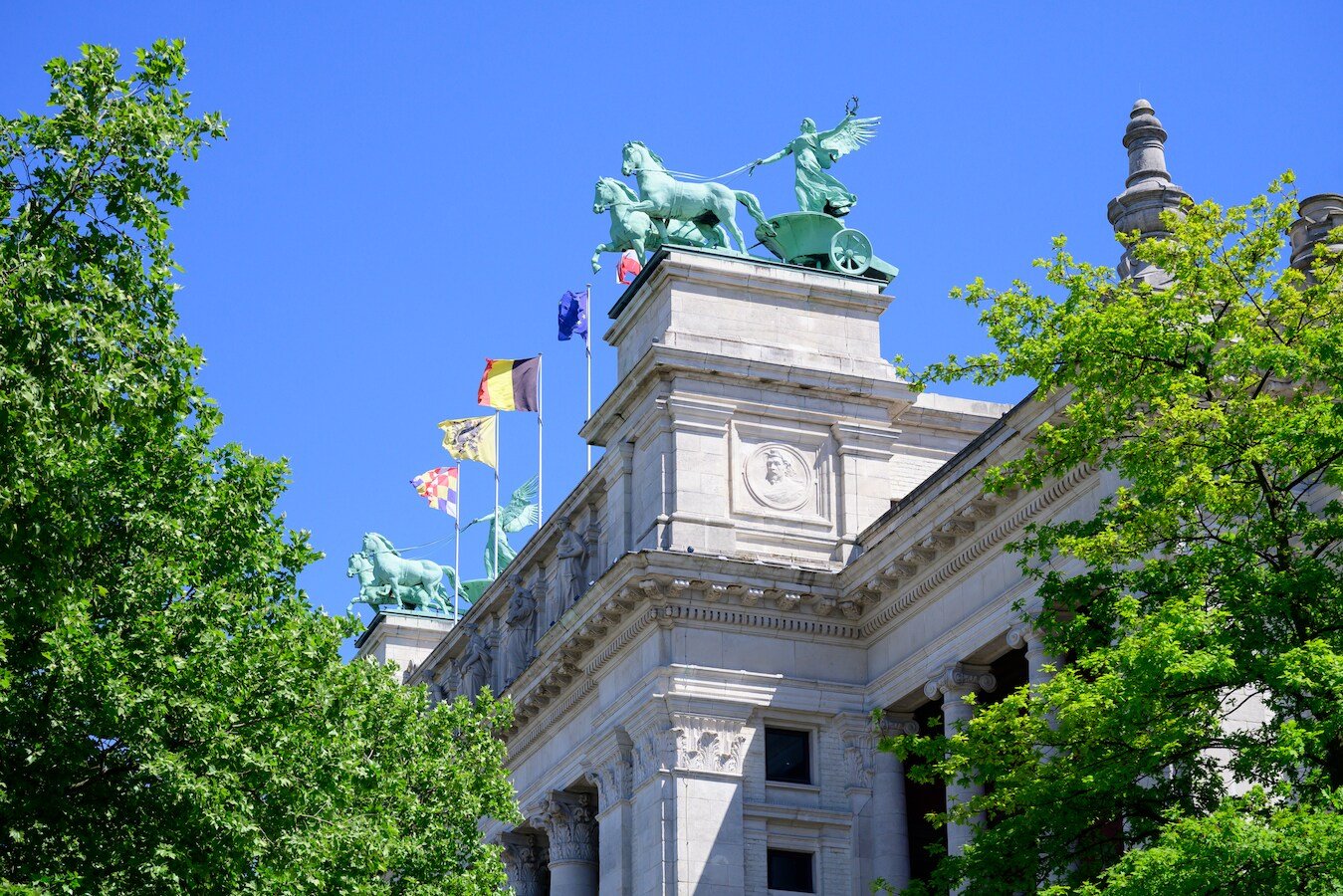 La façade monumentale du KMSKA dans le Zuid anversois
